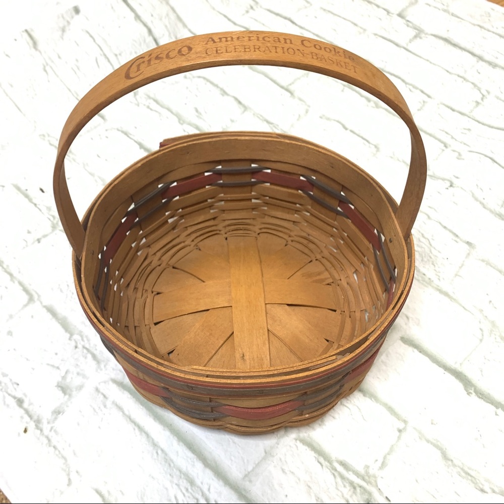 Longaberger Crisco celebration collector basket